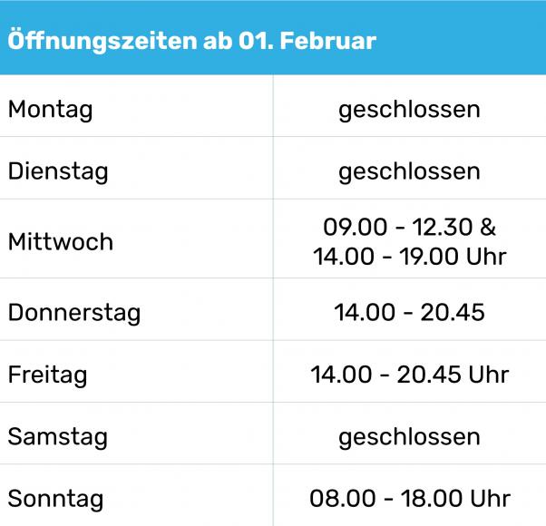 Öffnungszeiten Biberach