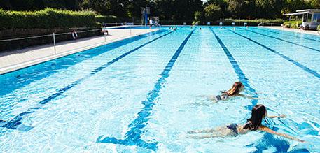 Freibad Kirchhausen Heilbronn Schwimmerbecken